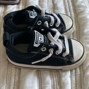 Converse Kids Black Sneakers